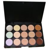 Paleta 15 Cores Bases/ Corretivos/ Iluminador