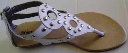 Sandalhas Rasteiras M.b couro Legitimo