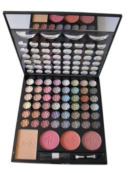 Paleta Jasmyne Sombras Blushes Pó Facial